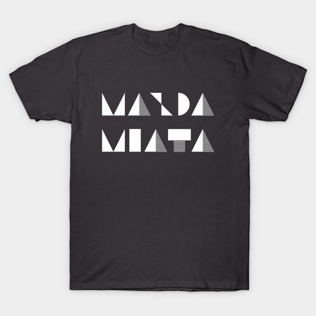 Mazda Miata Art Deco T-Shirt by hattorihanz0